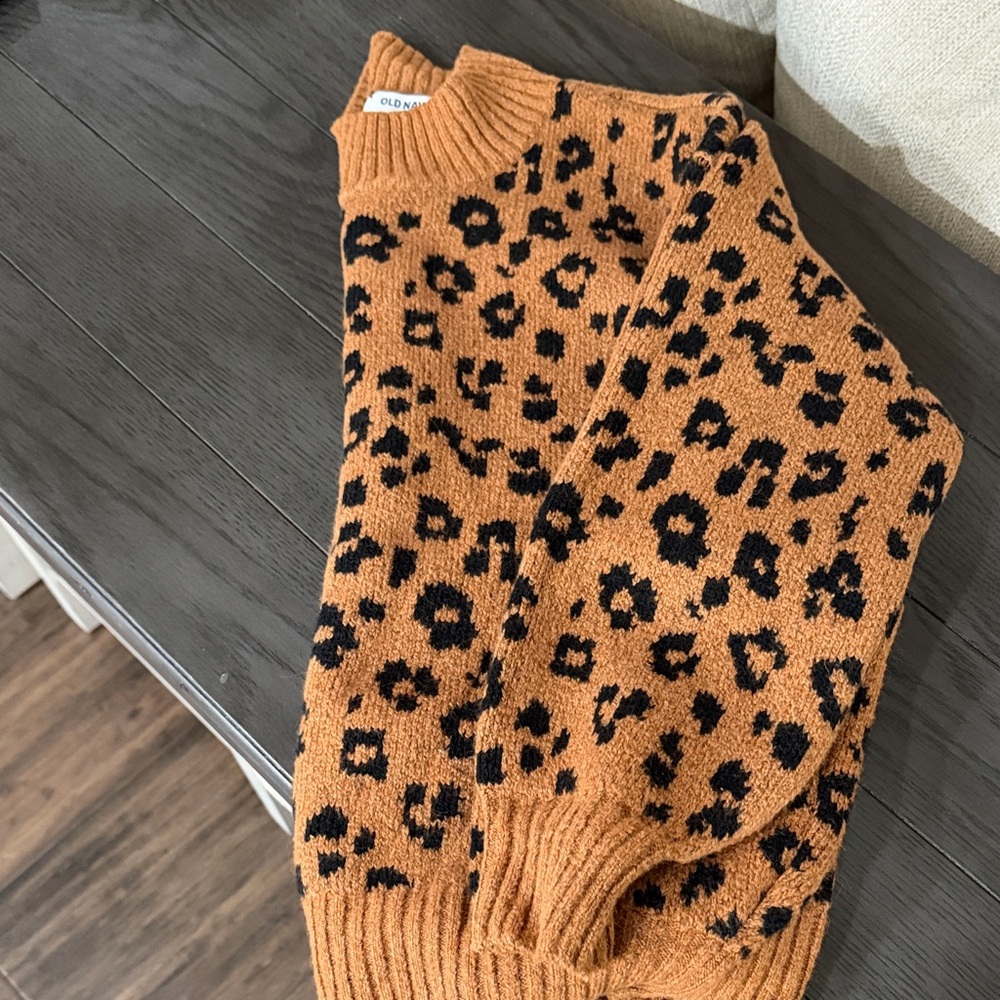 Old Navy Animal Print Sweater